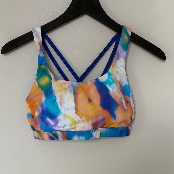 TYR Women's Tempera Jojo Top - Orange/Multi - Picture 1 of 6